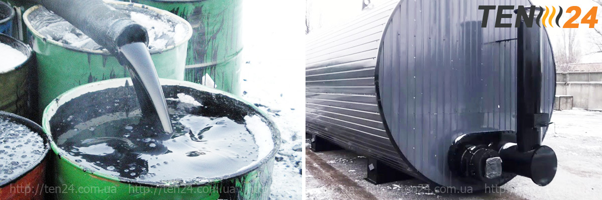 Чому бітум потрібно нагрівати? ТЕН 24