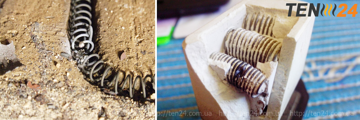 Причины поломки нагревателей для печей