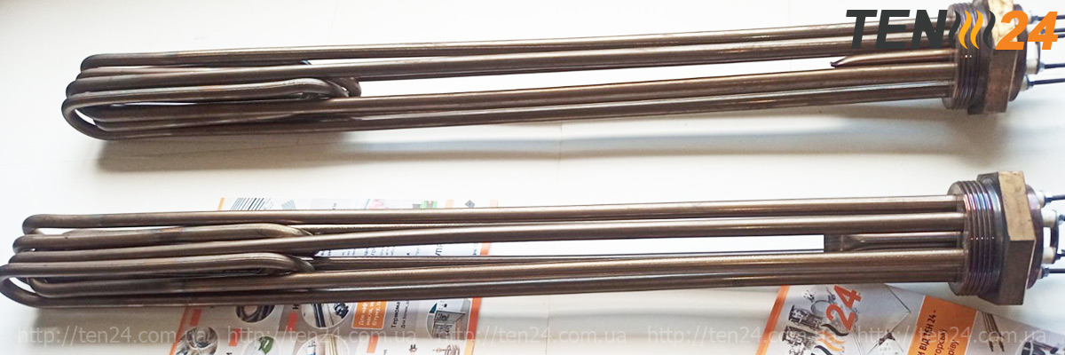 Трубчасті електронагрівачі ТЕН 24 стаття - фото блок ТЕНів