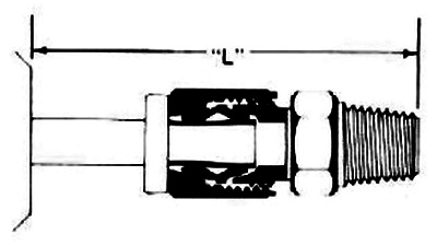 Вариант вывода охлаждающих трубок