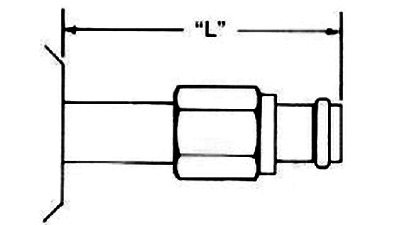Вариант вывода охлаждающих трубок