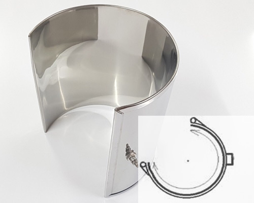 Кольцевой миканитовый нагреватель в форме сегмент от ТЭН 24