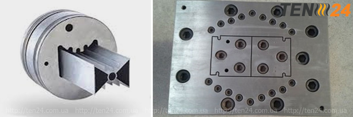 Прес-форми для екструзії