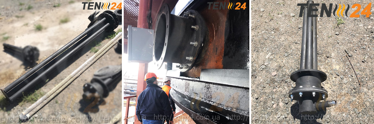 Типи нагрівачів для ємностей та резервуарів