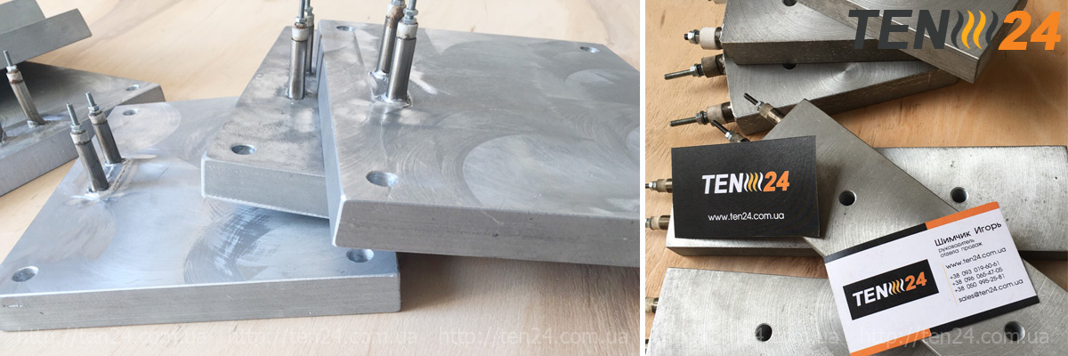 Алюмінієвий плоский нагрівач електричний