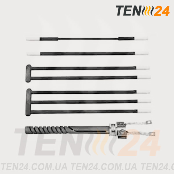 Карбідкремнієві ТЕНи високотемпературні КЕН фото 4 ТЕН24