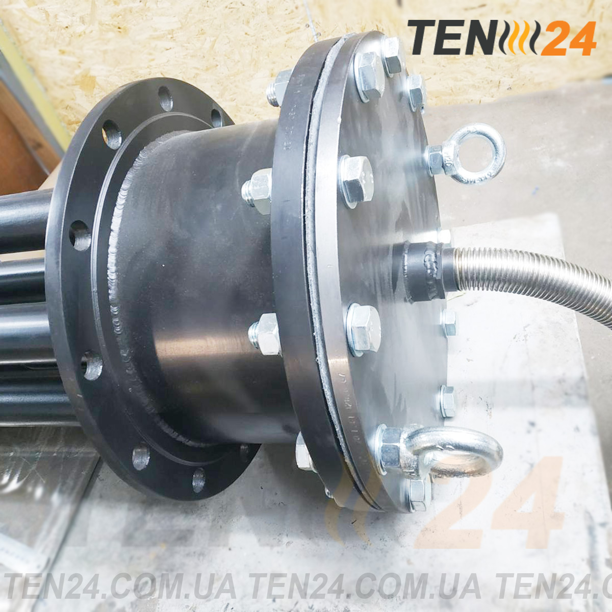 Нагрівачі для нафтопродуктів, бітуму, води врізні фото 2 ТЕН24