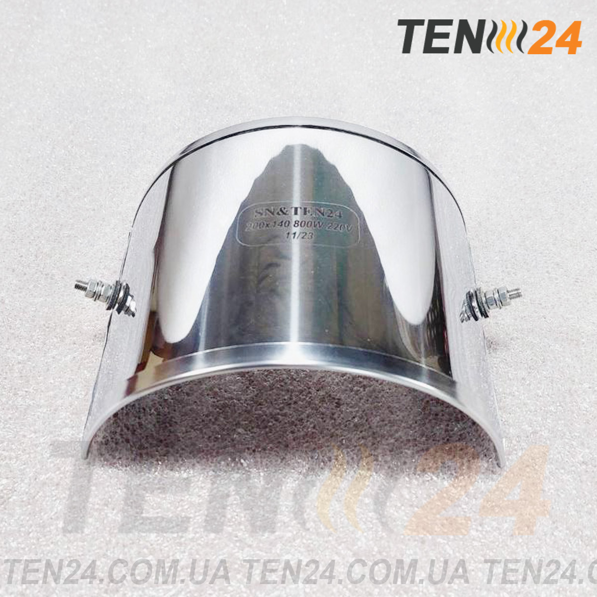 Міканітовий кільцевий нагрівач (хомутовий нагрівальний елемент) фото 44 ТЕН24