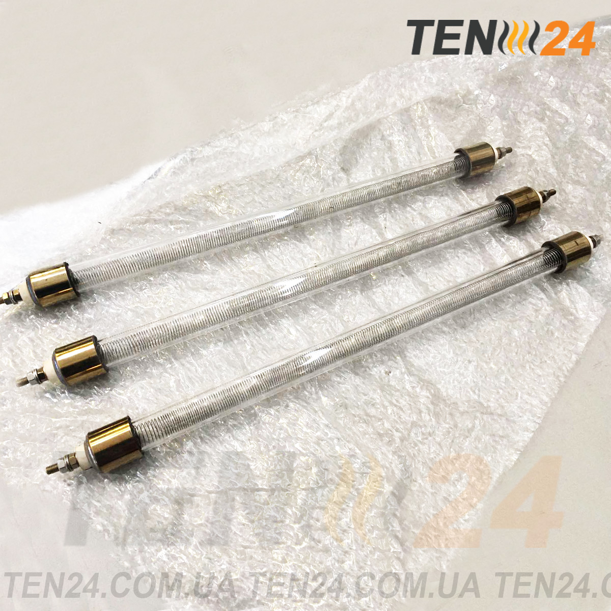 Quartz tubular heaters (quartz heating elements) photo 3 TEN24