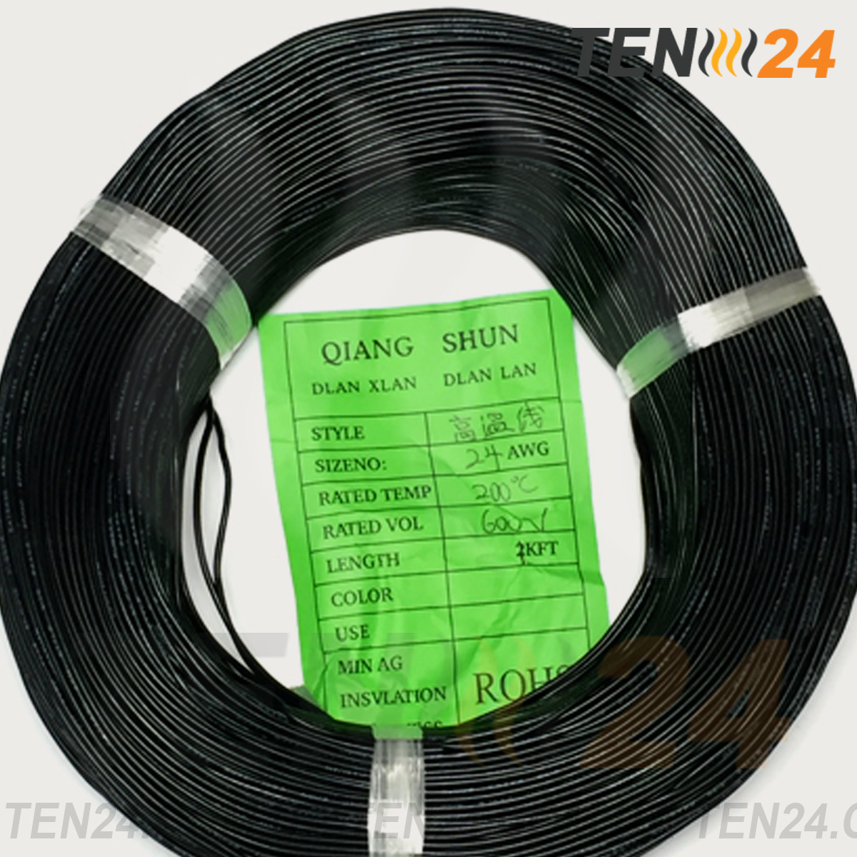 Термостійкі мідні проводи багатожильні силіконові до 200°С фото 8 ТЕН24