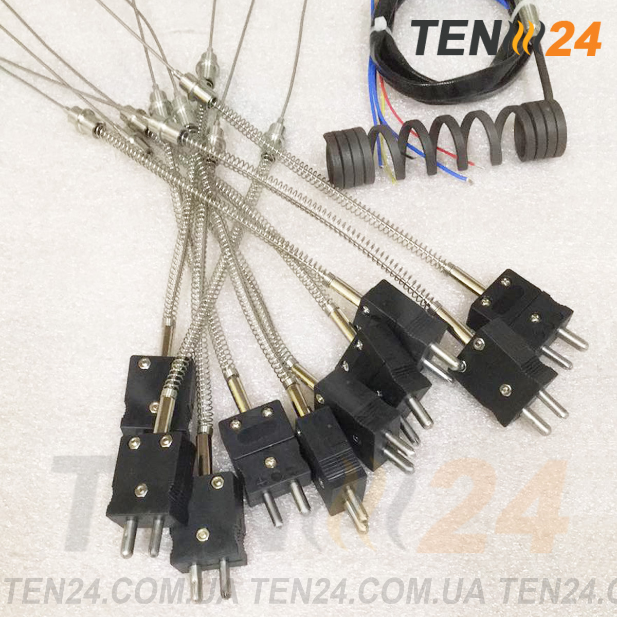 Термопари з роз'ємами від компанії ТЕН 24