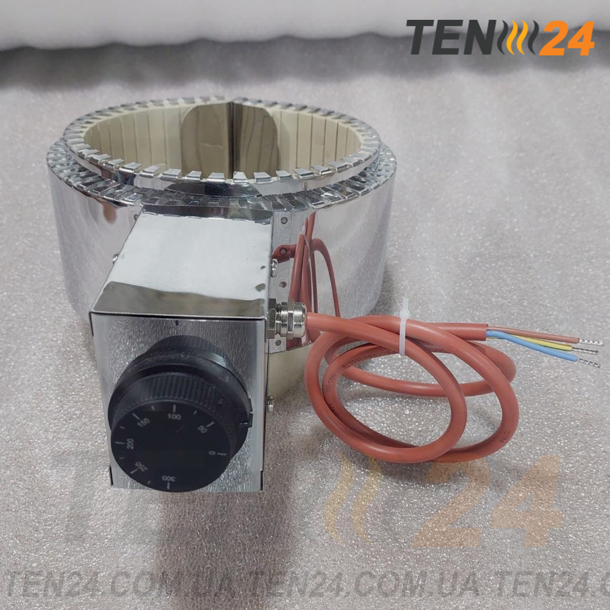 Керамічний кільцевий нагрівач економічний с терморегулятором від ТЕН 24