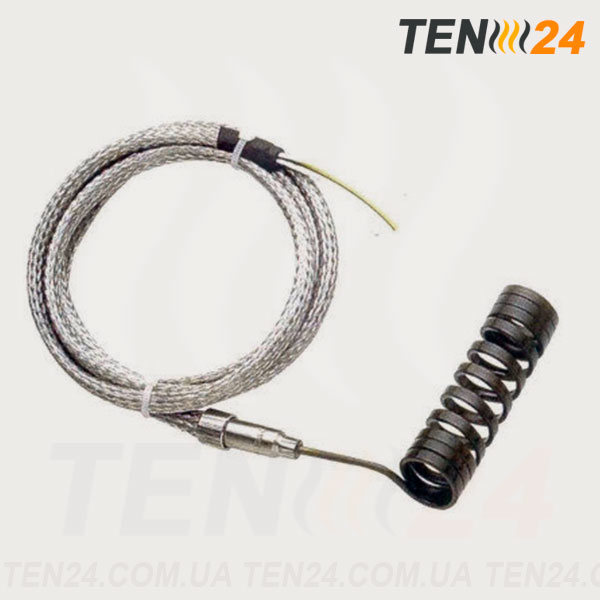 Спіральний нагрівач з прямокутним перетином фото