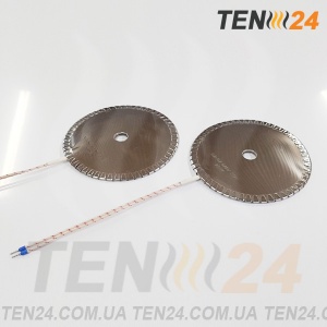 Дисковий плоський нагрівач міканітовий 0,4 кВт