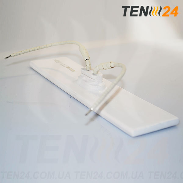 Інфрачервоний керамічний випромінювач плоський ECP-1 245 х 60 мм 100-1000 Вт фото ТЕН 24