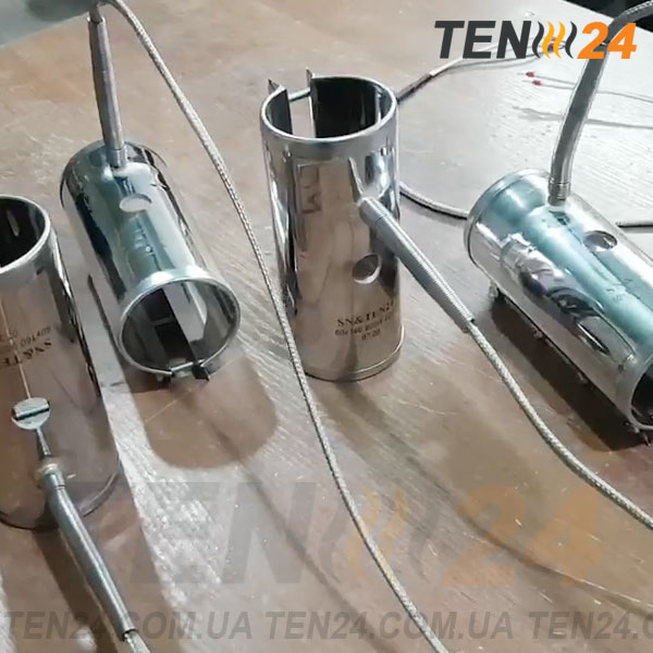 Нагрівачі хомутові кільцеві 0,9 кВт 220 В фото ТЕН 24