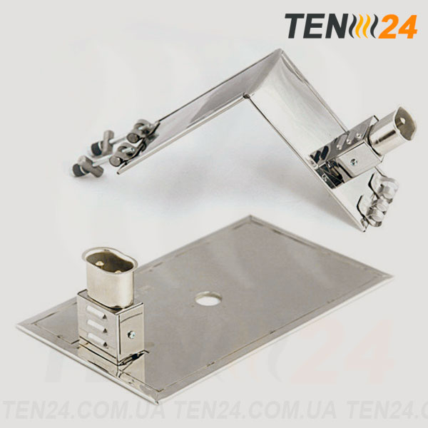 Металевий плоский міканітовий нагрівач фото 14 ТЕН24