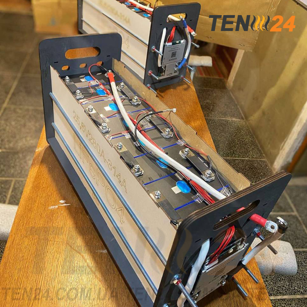 LiFePO₄ акумулятор 4–8 кВт·год (13,5V / 27V) з Smart BMS Jikong фото 4 ТЕН24