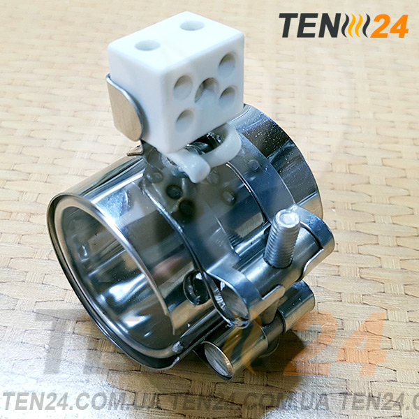 Сопловий хомутовий нагрівач для екструдера з термостойкою колодкою