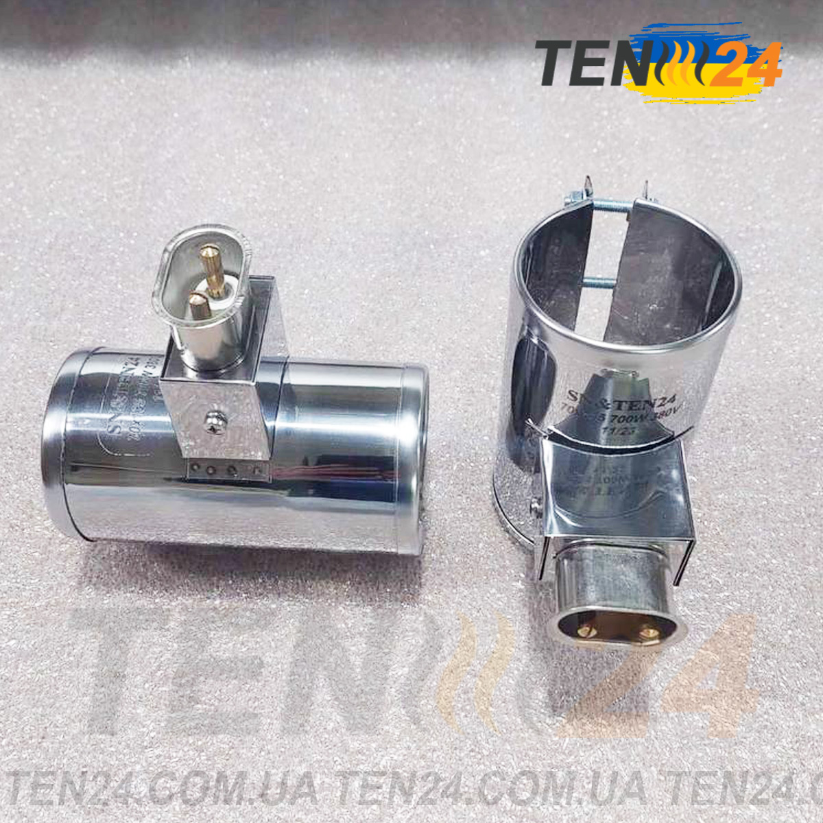 Міканітовий кільцевий нагрівач (хомутовий нагрівальний елемент) фото 45 ТЕН24