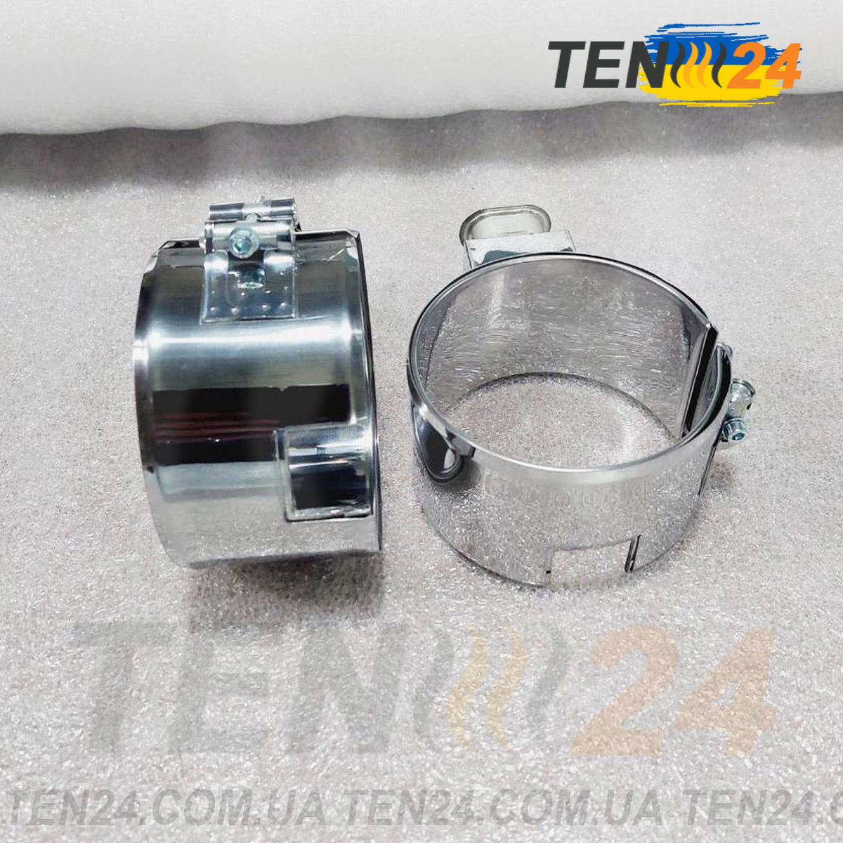 Міканітовий кільцевий нагрівач (хомутовий нагрівальний елемент) фото 60 ТЕН24