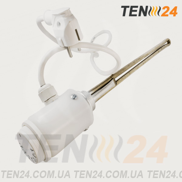 ТЭНы для батареи с терморегулятором механическим 1,5 кВт резьба 1" фото от производителя ТЭН 24