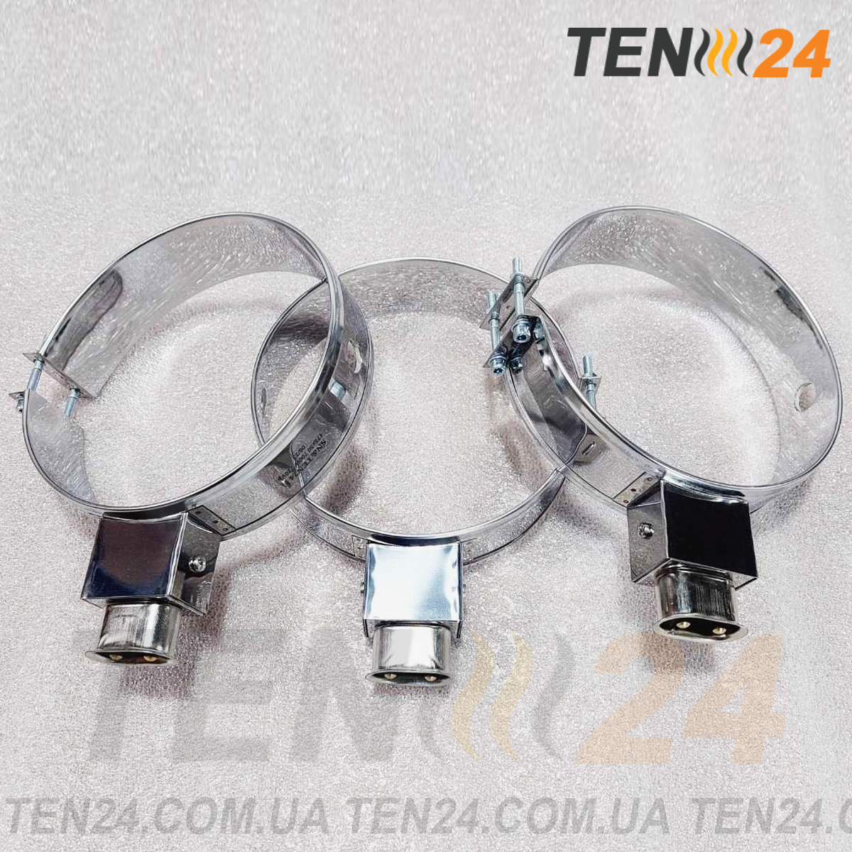 Міканітовий кільцевий нагрівач (хомутовий нагрівальний елемент) фото 34 ТЕН24