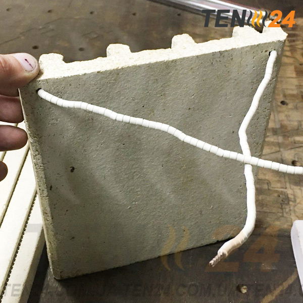 Плоскі канальні керамічні нагрівальні елементи з відкритою спіраллю фото 14 ТЕН24