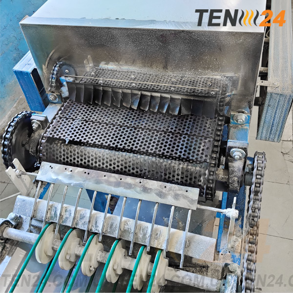 Тунельна піч для лаваша (вихід з печі) від компанії ТЕН 24