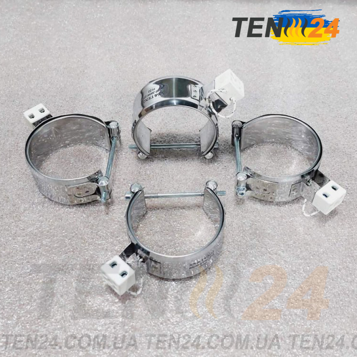 Міканітовий кільцевий нагрівач (хомутовий нагрівальний елемент) фото 55 ТЕН24