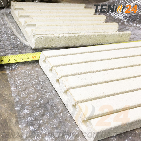 Плоские канальные ТЭНы керамические нагреватели с открытой спиралью фото 16 ТЭН24