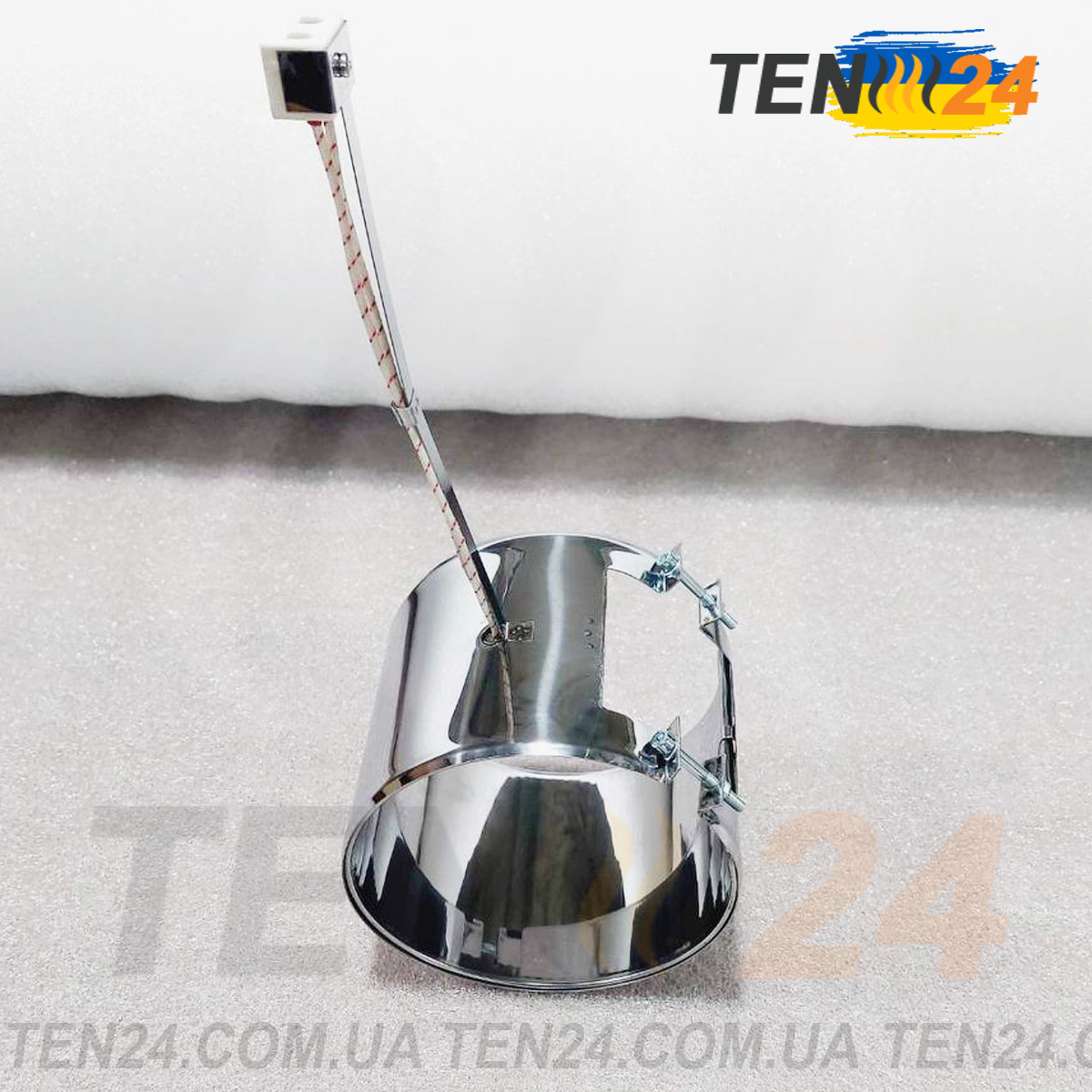 Міканітовий кільцевий нагрівач (хомутовий нагрівальний елемент) фото 51 ТЕН24