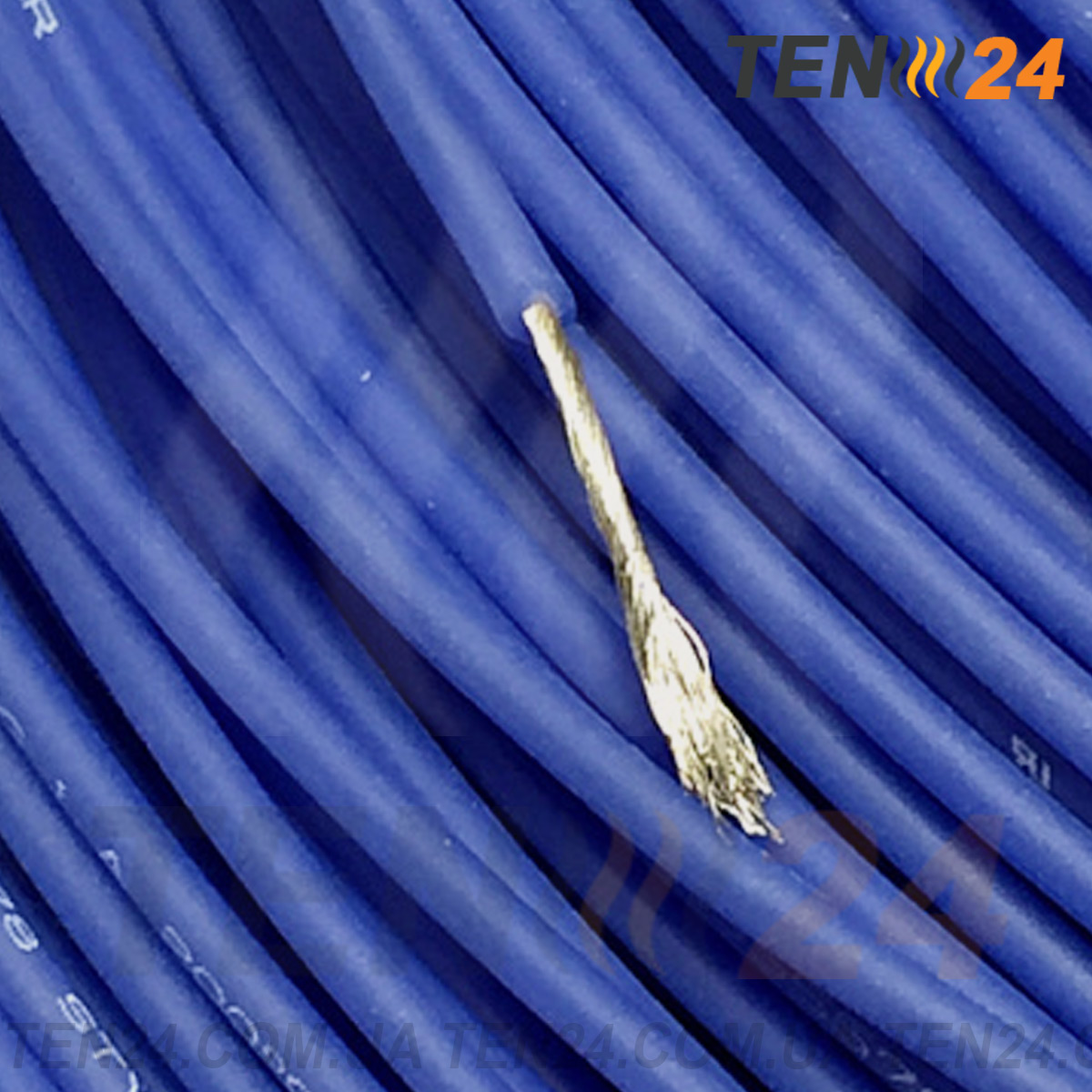 Термостійкі мідні проводи багатожильні силіконові до 200°С фото 4 ТЕН24