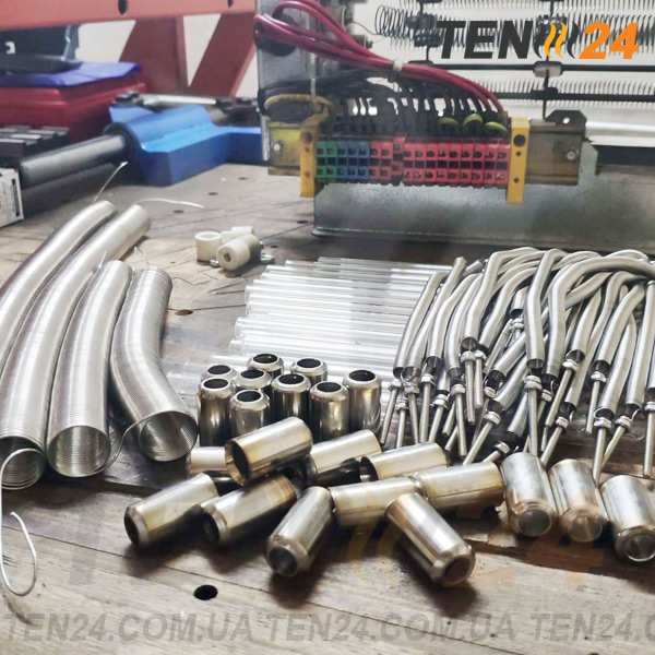 Quartz tubular heaters (quartz heating elements) photo 15 TEN24