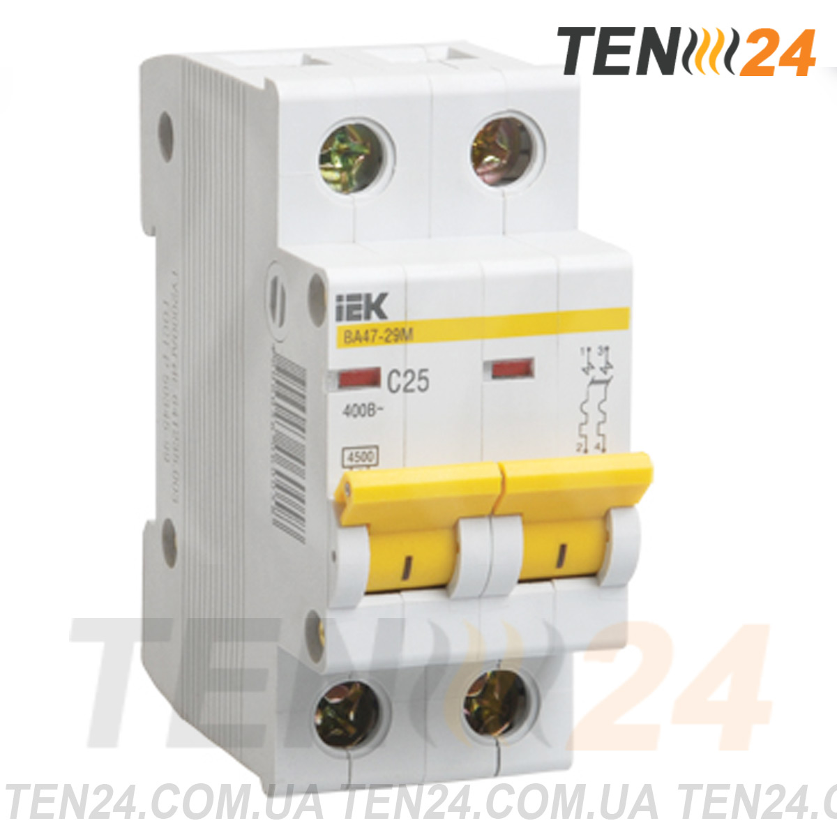 Модульні автоматичні вимикачі диференційні автомати IEK Karat ВА47 фото 3 ТЕН24