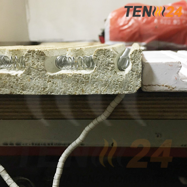 Плоскі канальні керамічні нагрівальні елементи з відкритою спіраллю фото 20 ТЕН24