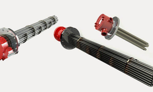 Kołnierzowe podgrzewacze zbiorników