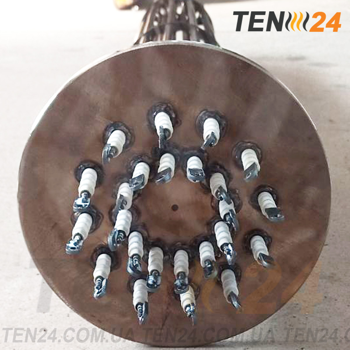 Врізний ТЕН резервуарів фланцевий для масла, води загальнопромисловий фото 11 ТЕН24