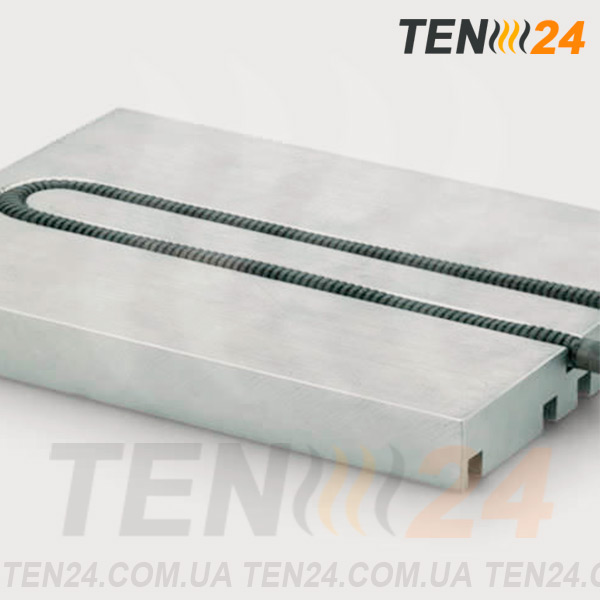 Трубчастий нагрівач гнучкий в прес-формі