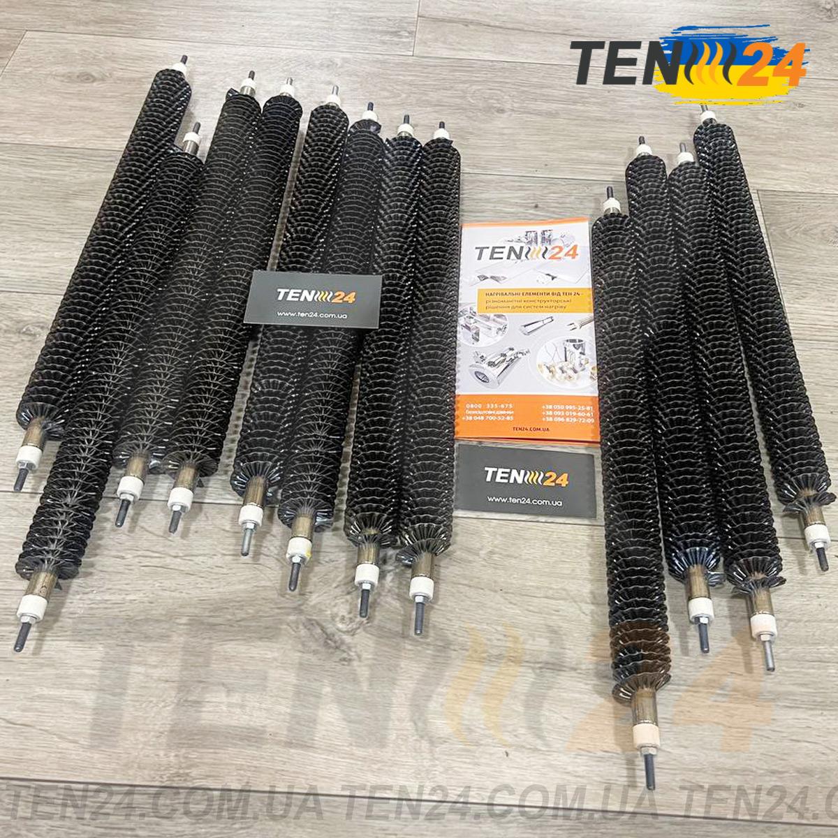 Оребренные ТЭНы для нагрева воздуха фото 12 ТЭН24