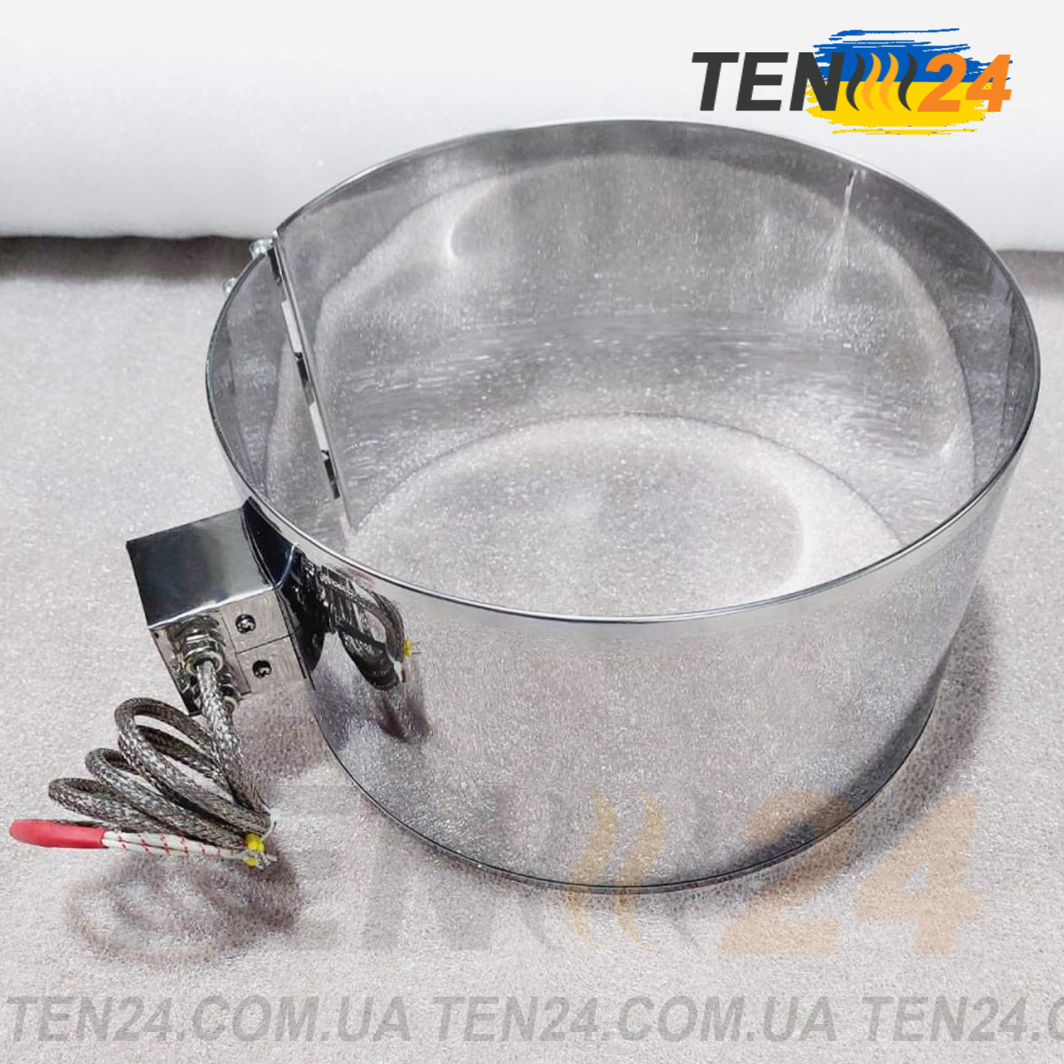 Міканітовий кільцевий нагрівач (хомутовий нагрівальний елемент) фото 57 ТЕН24