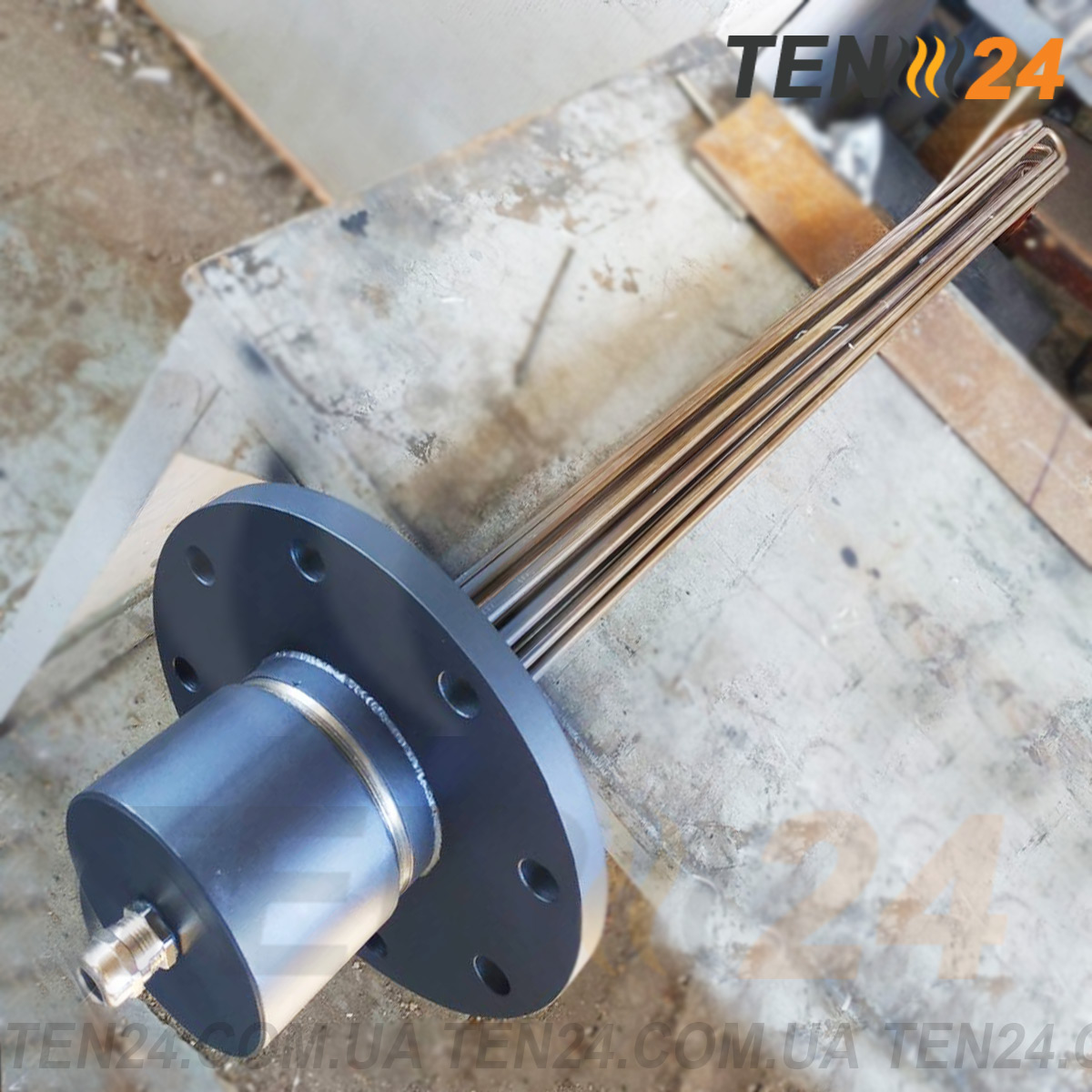 ТЕН фланцевий для нафтопродуктів від виробника ТЕН 24 фото