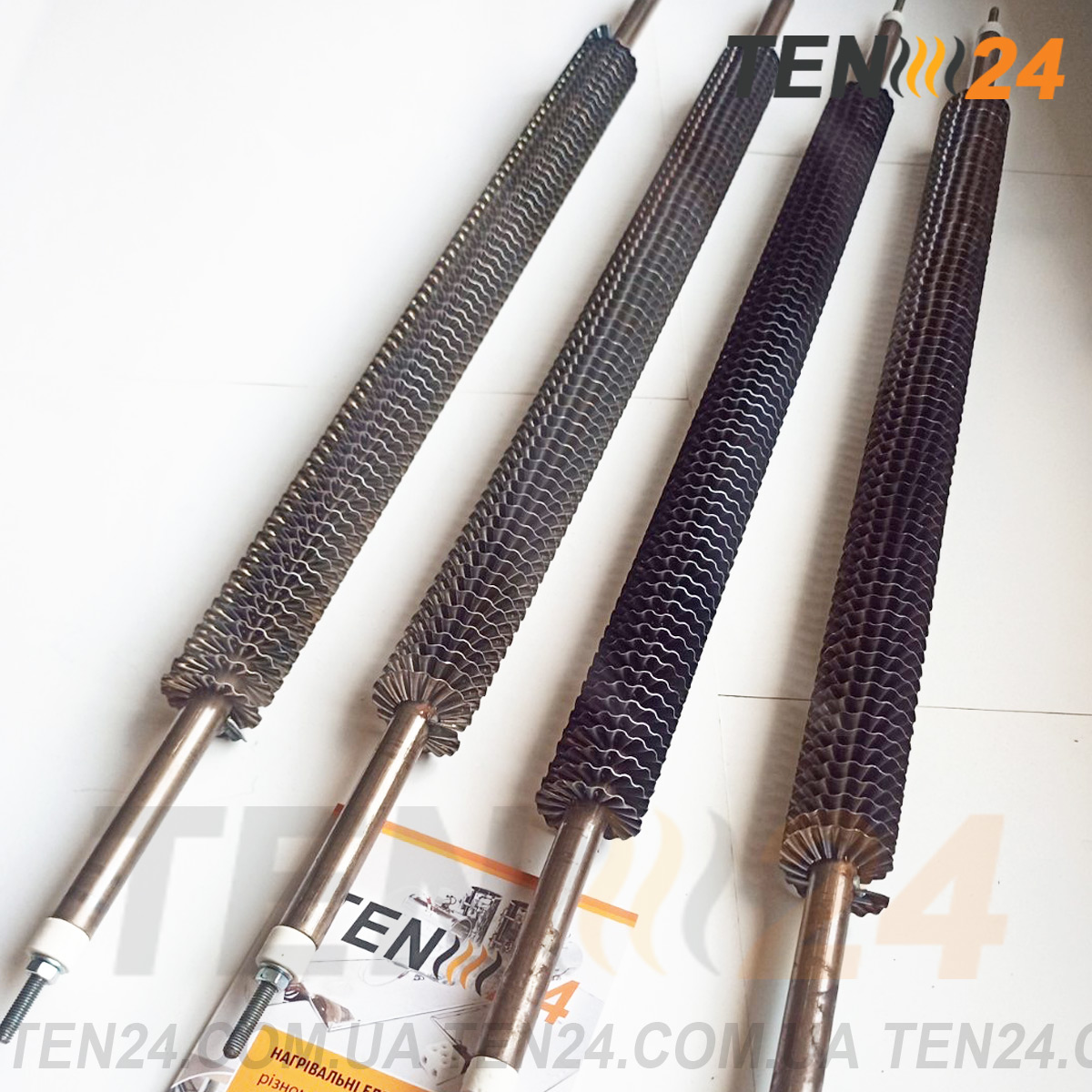 Finned heating elements for air heating photo 3 TEN24