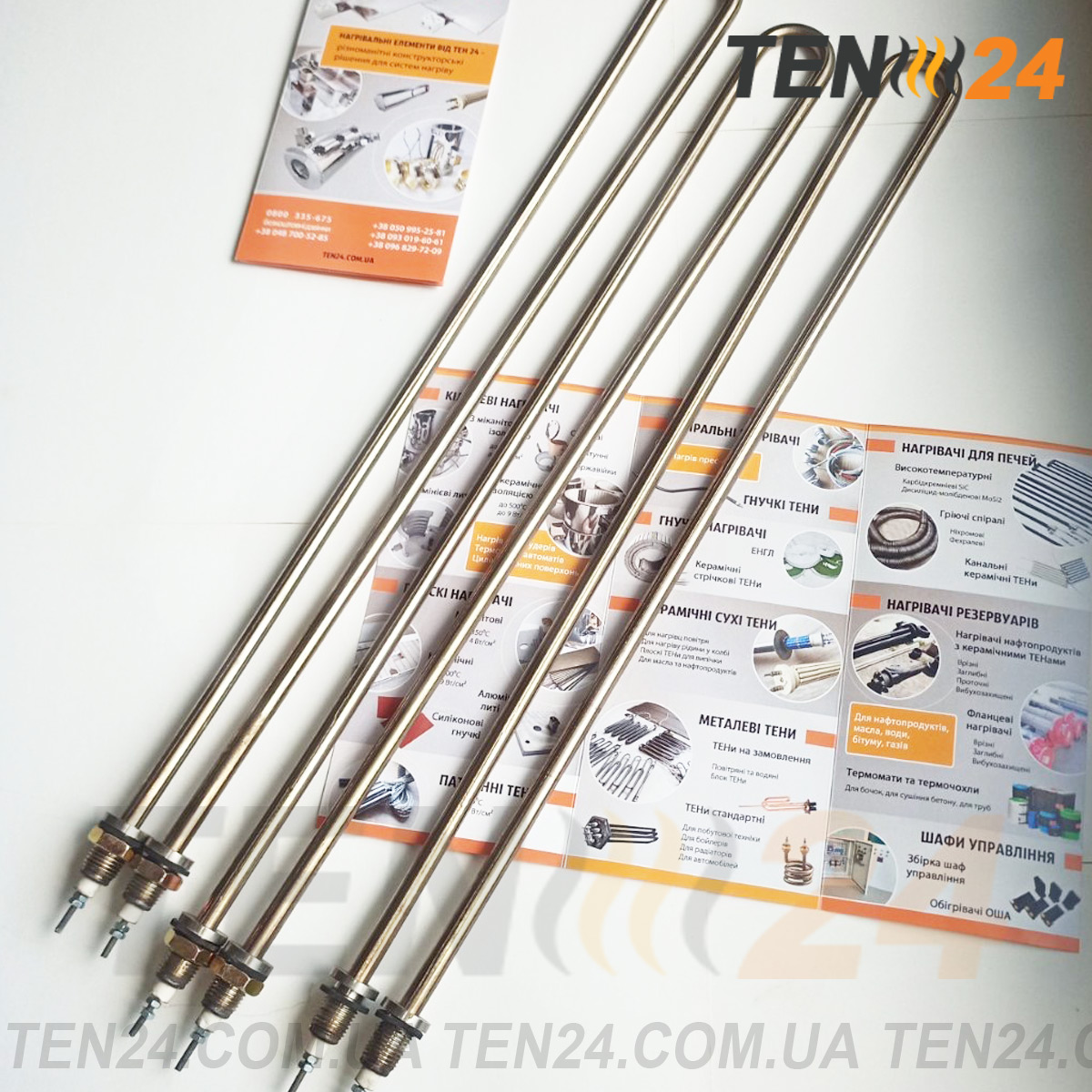 Tubular Heating Elements for water and air photo 8 TEN24