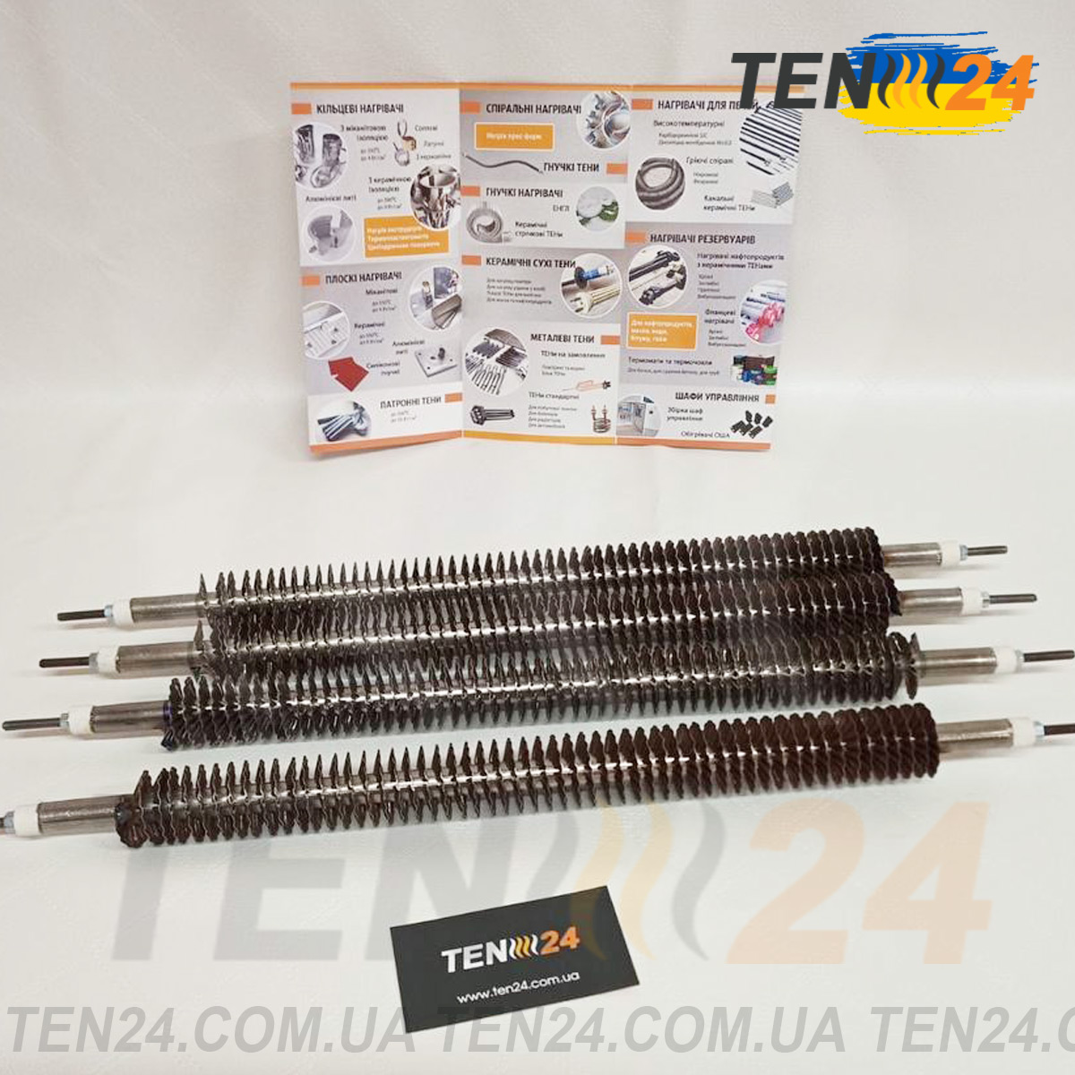 Оребренные ТЭНы для нагрева воздуха фото 14 ТЭН24