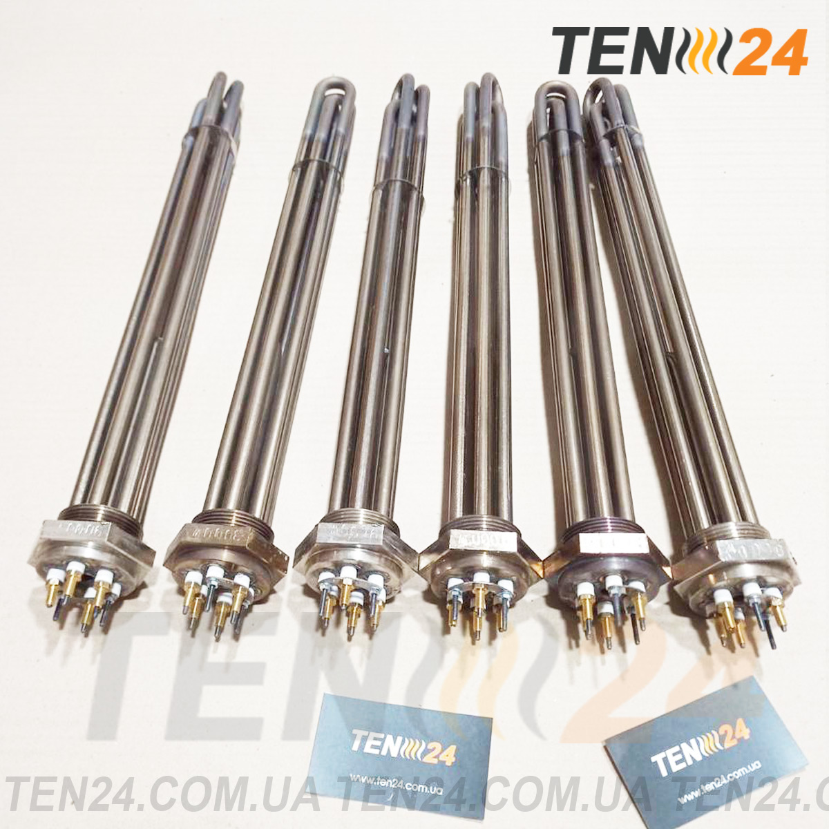 Блок ТЭНы из нержавейки с резьбой 1.5" / 2" стандартные фото 6 ТЭН24