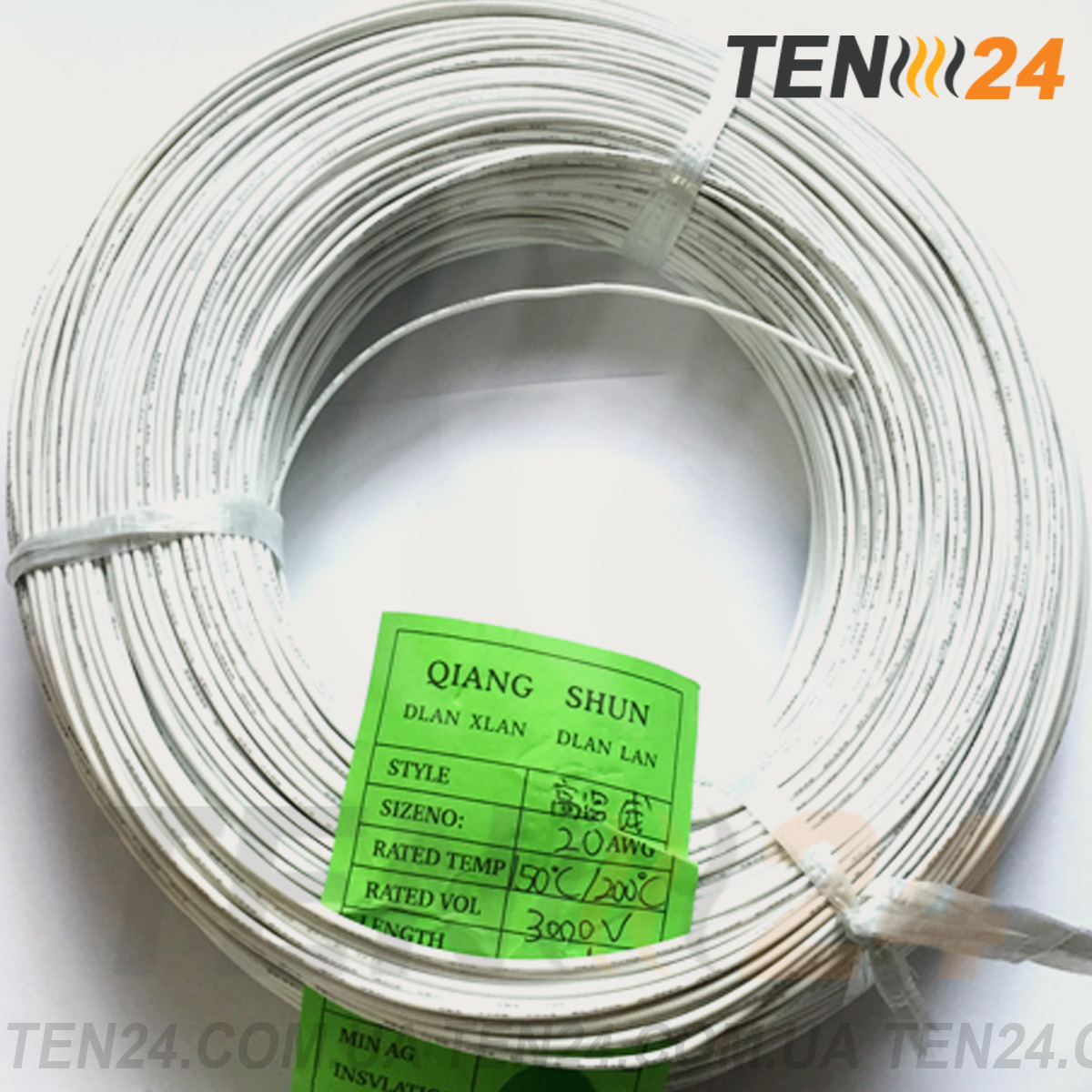 Термостійкі мідні проводи багатожильні силіконові до 200°С фото 6 ТЕН24