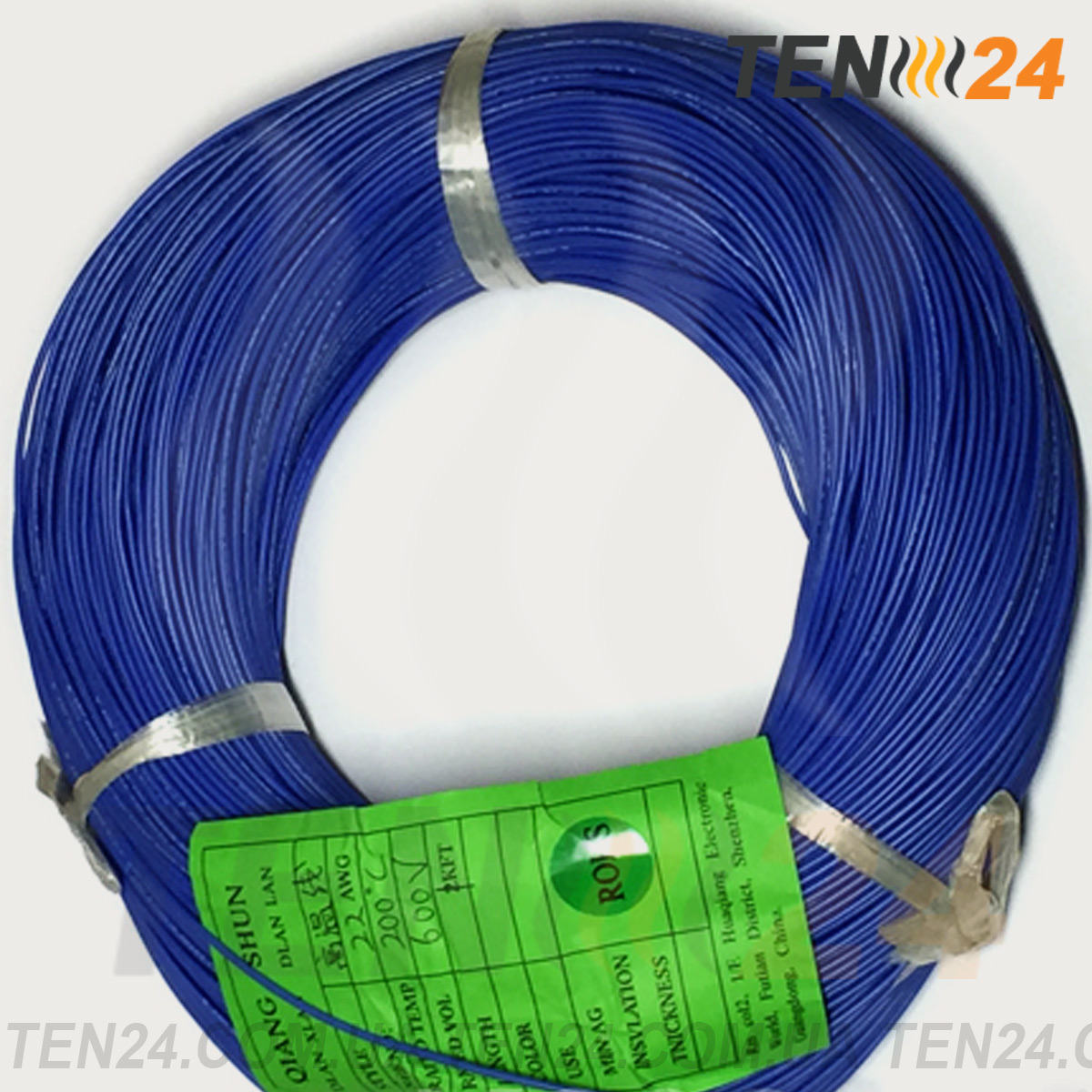 Термостійкі мідні проводи багатожильні силіконові до 200°С фото 10 ТЕН24