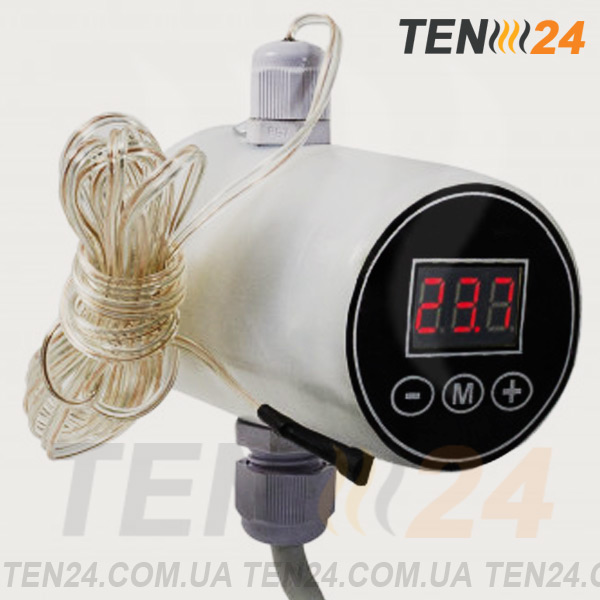 Батарейный ТЭН для алюминиевого радиатора 0,5 кВт  с воздушным терморегулятором фото от производителя ТЭН 24