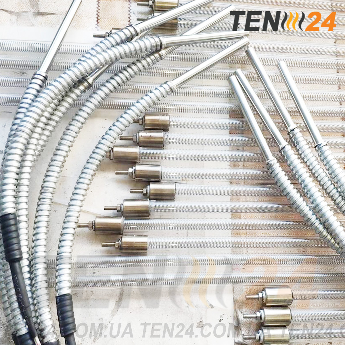 Quartz tubular heaters (quartz heating elements) photo 24 TEN24